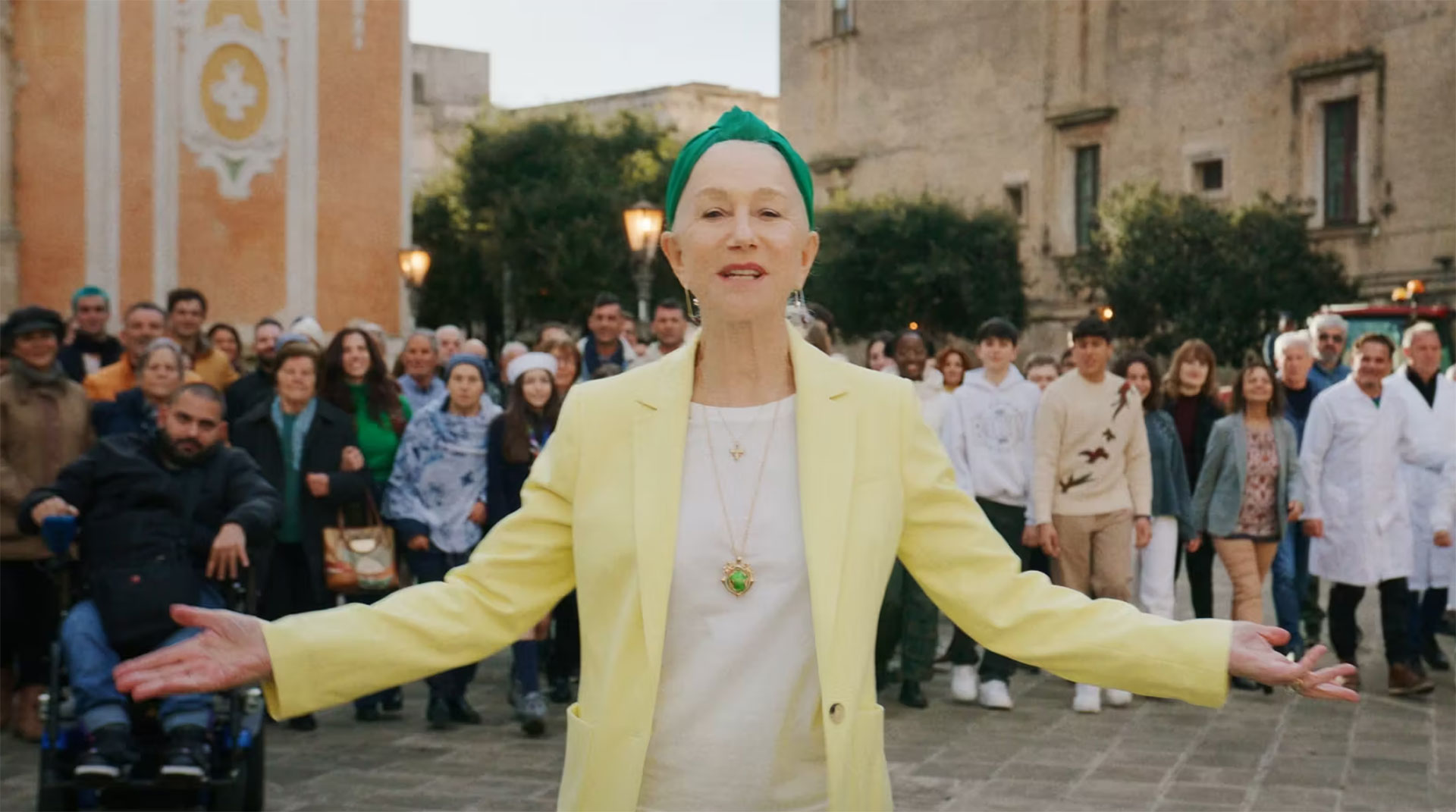 Spot con Helen Mirren Febbraio 24 voce narrante Francesca Ziggiotti